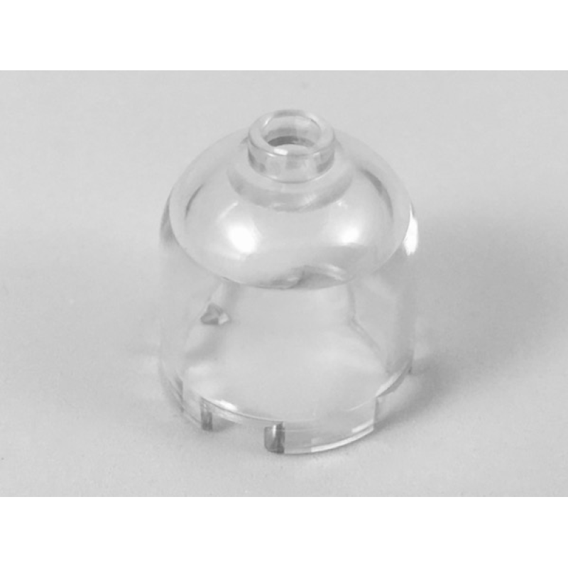 Steen, Rond 2x2x1 2/3 bovenkant koepel Trans Clear